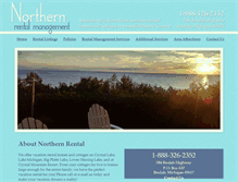 Tablet Screenshot of northernrental.net